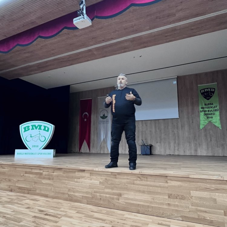 Bursa’da Motosiklet Tutkunları Güvenli Sürüş Seminerinde Buluştu