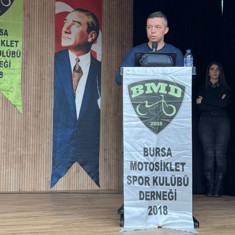 Bursa’da Motosiklet Tutkunları Güvenli Sürüş Seminerinde Buluştu