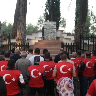 11 EYLÜL BURSA' NIN DÜŞMAN İŞGALİNDEN KURTULUŞUNU KUTLAYIP, İSTİKLAL ŞEHİTLERİMİZİ ANDIK.