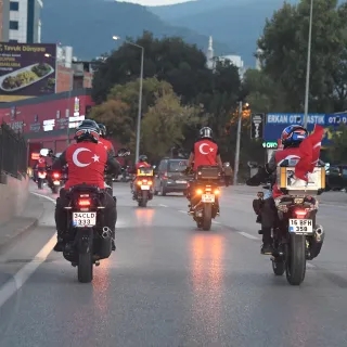 11 EYLÜL BURSA' NIN DÜŞMAN İŞGALİNDEN KURTULUŞUNU KUTLAYIP, İSTİKLAL ŞEHİTLERİMİZİ ANDIK.